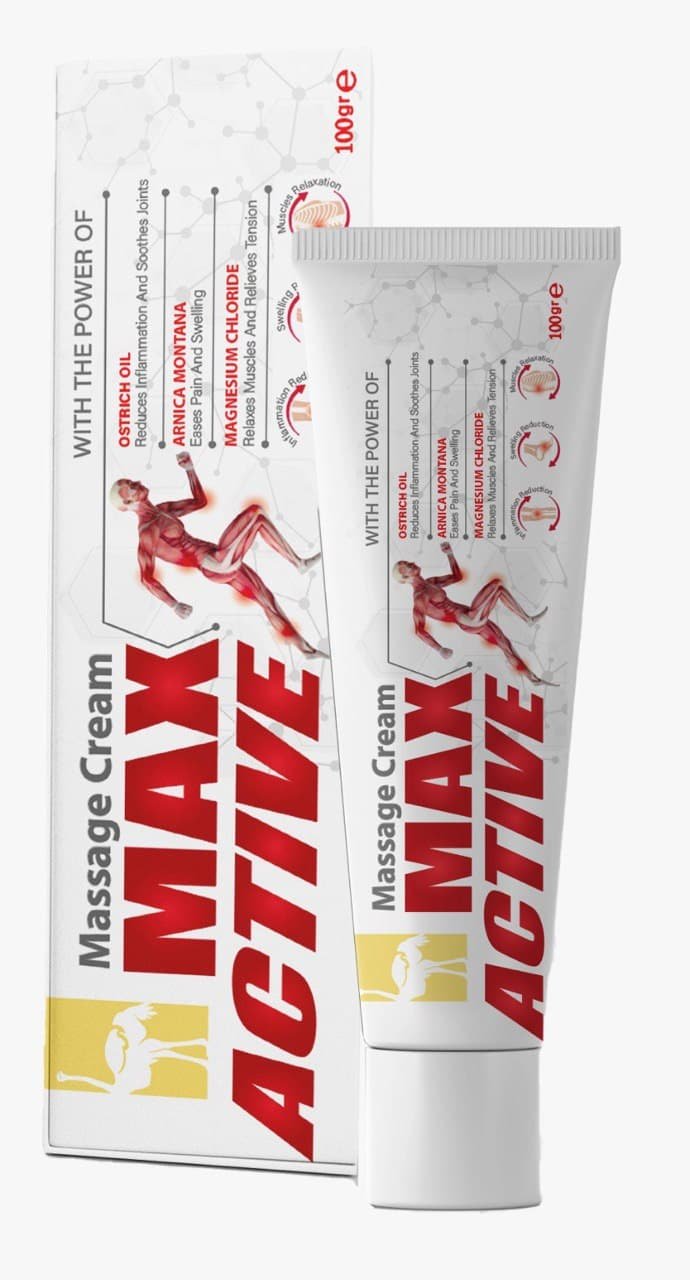 كريم ماكس أكتيف ألترا بدهن النعام كريم ماكس أكتيف ألترا بدهن النعام